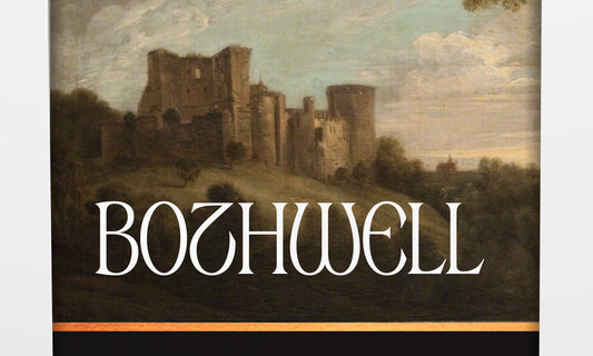 Bothwell label with painting of Bothwell castle