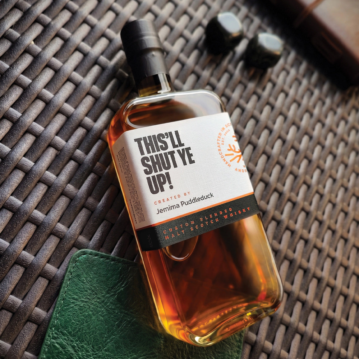 Personalised 500ml flat
