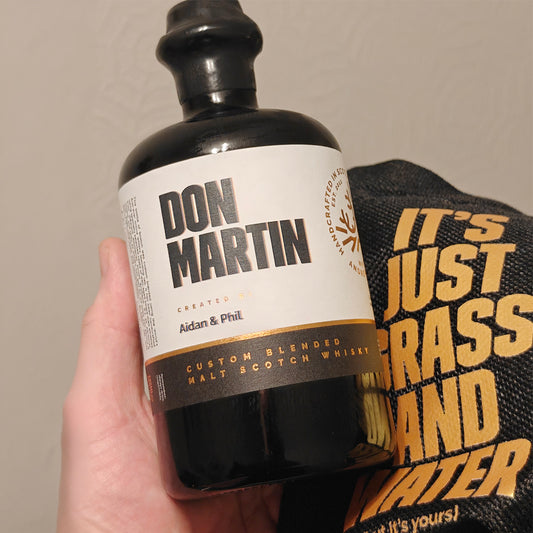 Personalised 500ml round (black)