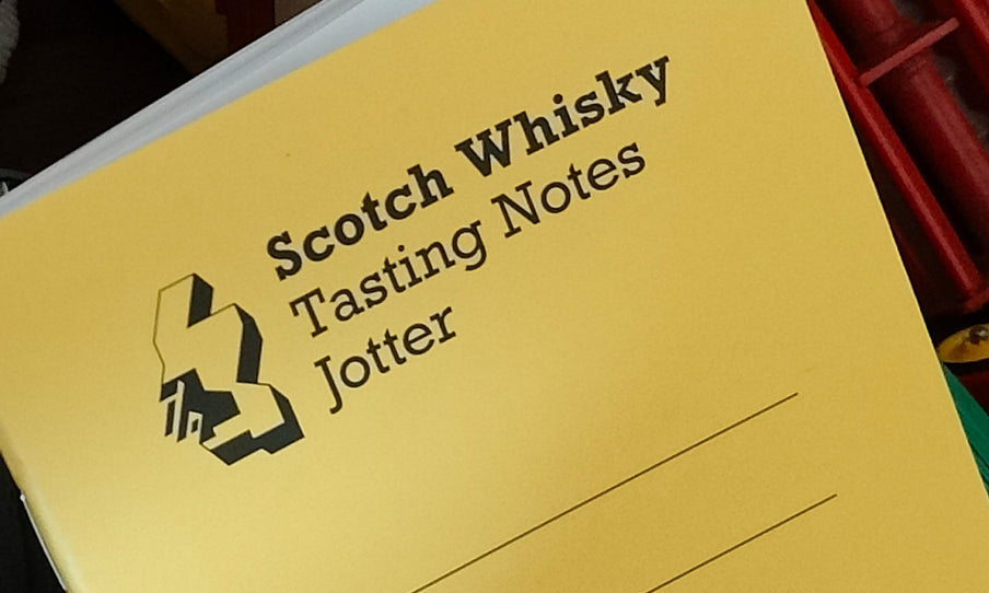 Tasting notes jotter