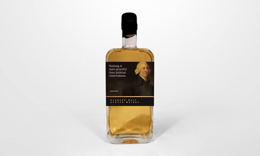 Adam Smith blended malt scotch whisky bottle 