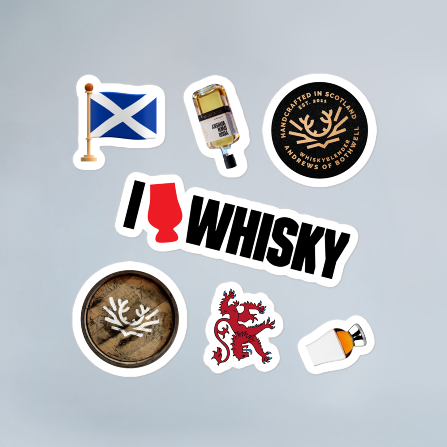 Whisky Blender stickers
